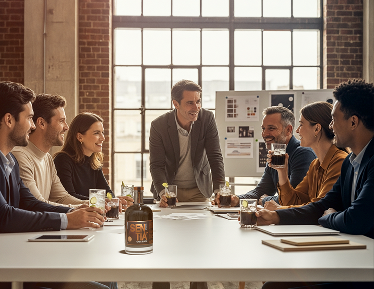 Designed for fast-flowing conversations and big nights out