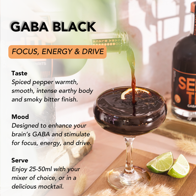 SENTIA GABA Gold 500ml & GABA Black 500ml