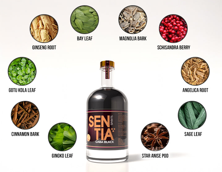 SENTIA GABA Black 500ml & GABA Gold 500ml & GABA Red 500ml
