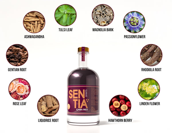 Sentia Ingredients Sentia Gaba Red 500ml - Sentia Spirits – Sentia Spirits US