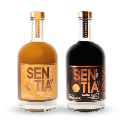 SENTIA GABA Gold 500ml & GABA Black 500ml