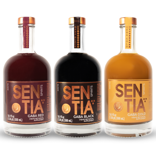 SENTIA GABA Black 500ml & GABA Gold 500ml & GABA Red 500ml