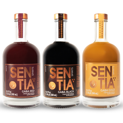 SENTIA GABA Black 500ml & GABA Gold 500ml & GABA Red 500ml