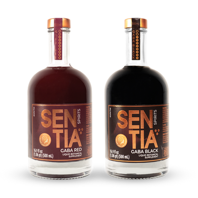 SENTIA GABA Red 500ml & GABA Black 500ml