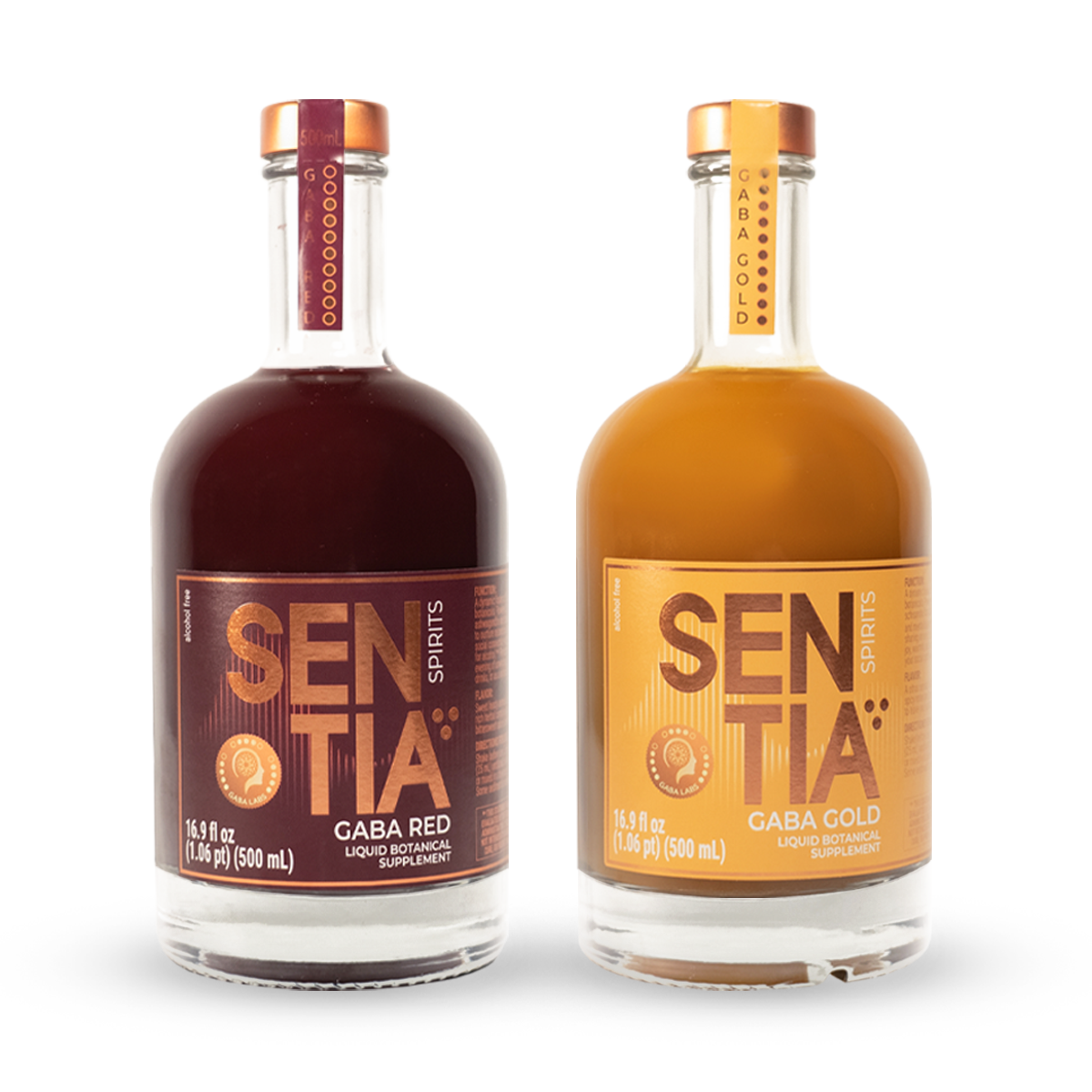 SENTIA GABA Red 500ml & GABA Gold 500ml