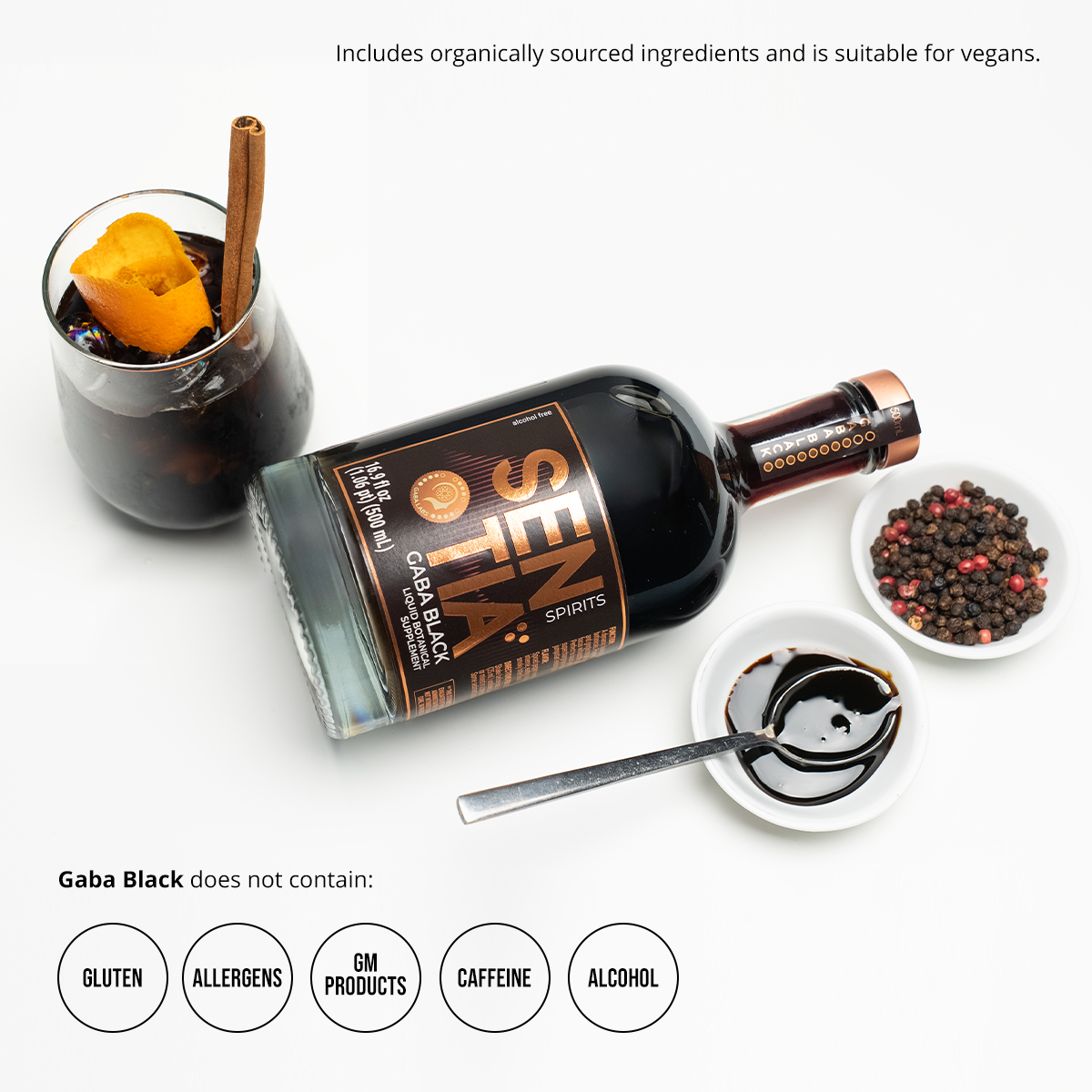 SENTIA GABA Red 500ml & GABA Black 500ml