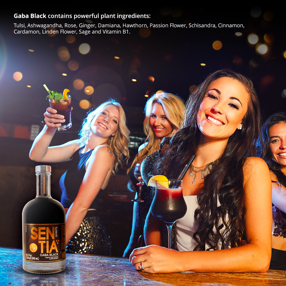 SENTIA GABA Black 500ml