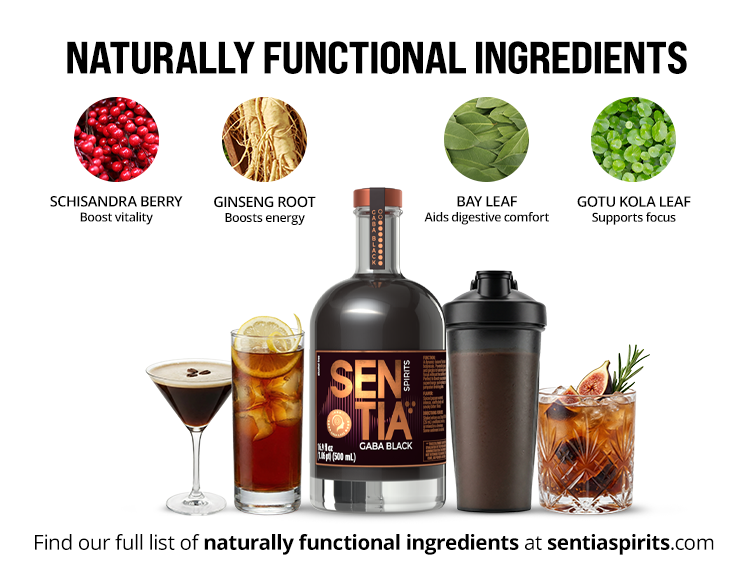 SENTIA GABA Red 500ml & GABA Black 500ml