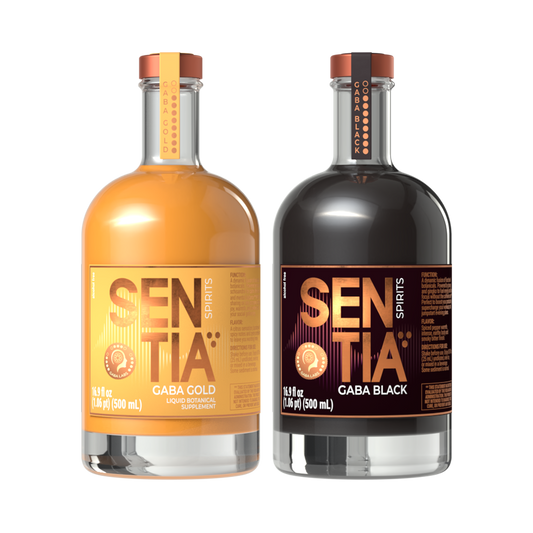 SENTIA GABA Gold 500ml & GABA Black 500ml