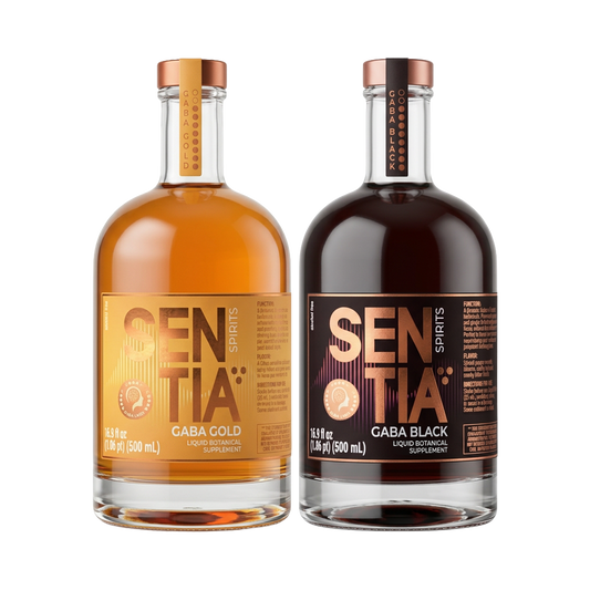 SENTIA GABA Gold 500ml & GABA Black 500ml