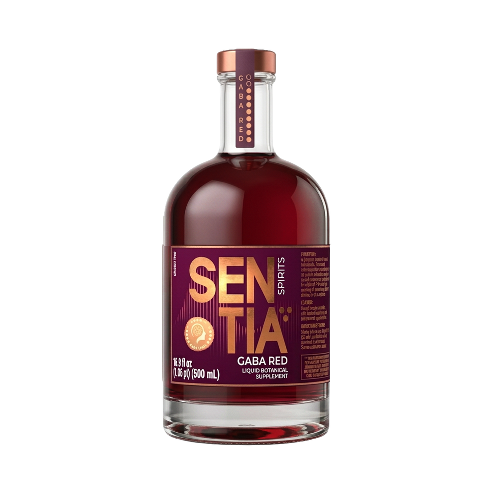 Sentia GABA Red for Calm, Sociable Evenings 0% ABV - 500ml – Sentia ...