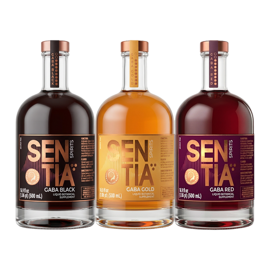 SENTIA GABA Black 500ml & GABA Gold 500ml & GABA Red 500ml