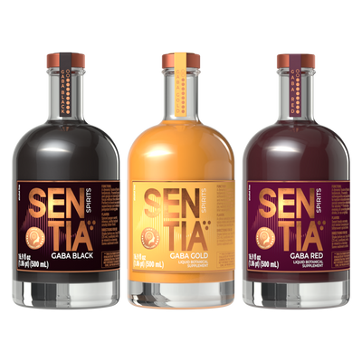 SENTIA GABA Black 500ml & GABA Gold 500ml & GABA Red 500ml