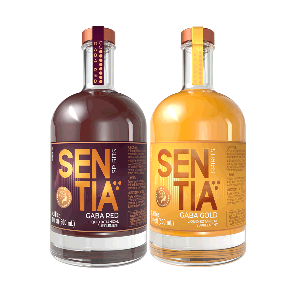 SENTIA GABA Red 500ml & GABA Gold 500ml