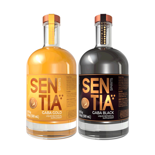 SENTIA GABA Gold 500ml & GABA Black 500ml