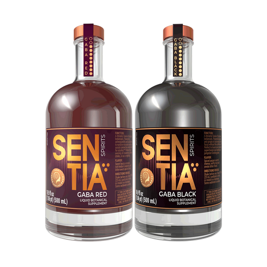 SENTIA GABA Red 500ml & GABA Black 500ml