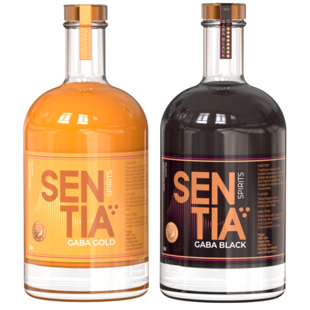 SENTIA GABA Gold 500ml & GABA Black 500ml